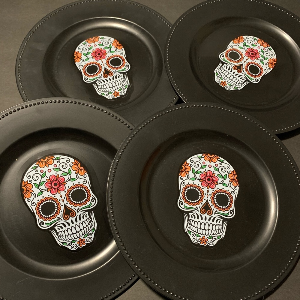 Day Of The Dead Plates